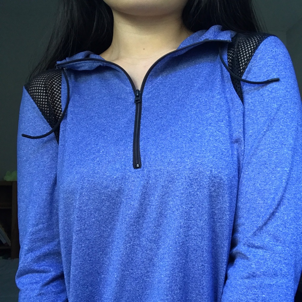 LLD Aeropostale Athletic Mesh 1/4 Zip